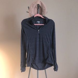 KIRKLAND Women’s 1/4 Zip Up Workout Top